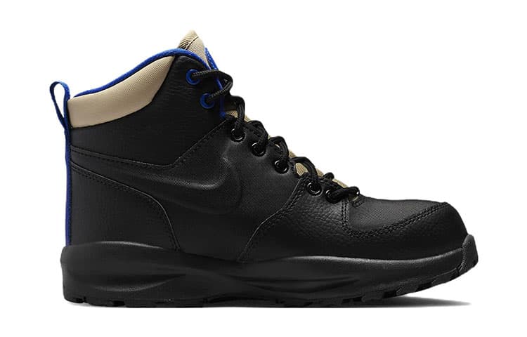 Nike Manoa LTR Black Sesame Game Royale GS 4