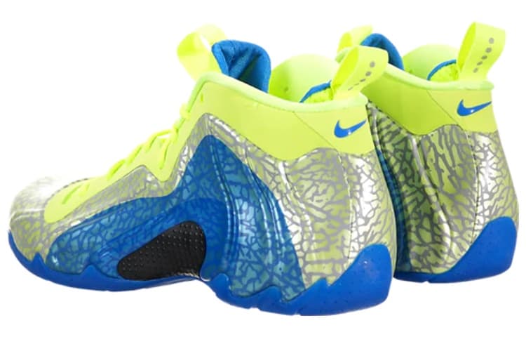 Nike Air Flightposite Exposed Volt Photo Blue 6