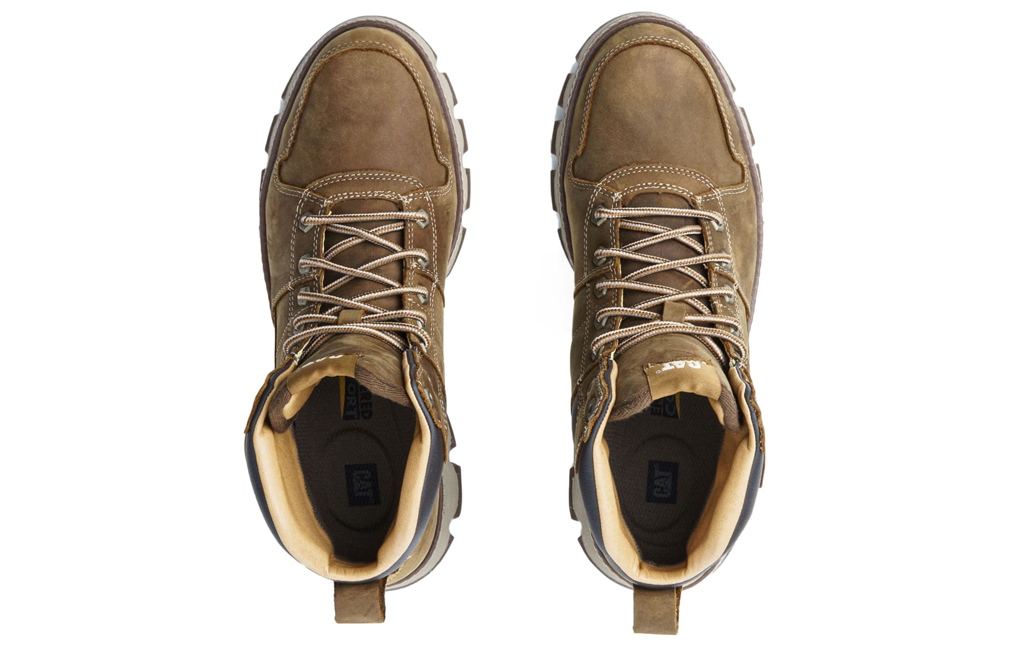 CAT Martin Boots Men Brown 6