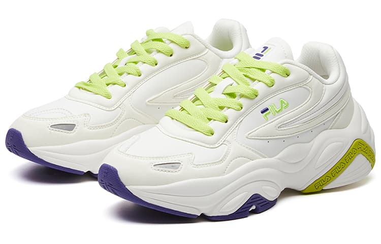FILA Morden Chic FMC 'White Yellow' Women's 5