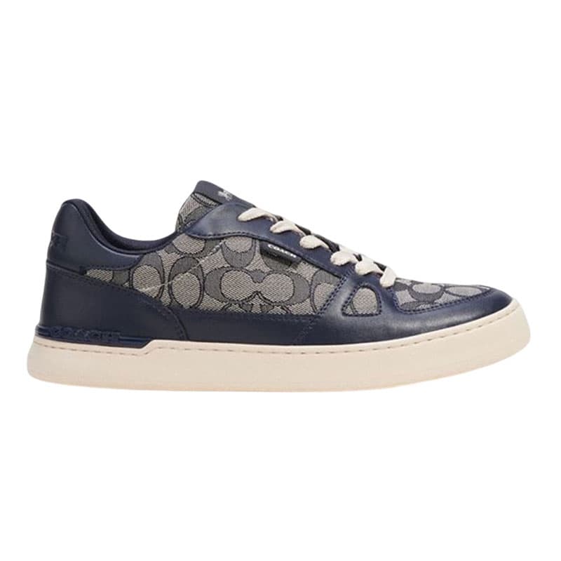 COACH Clip Stylish Skateboarding Shoes Men's Blue Gray 3