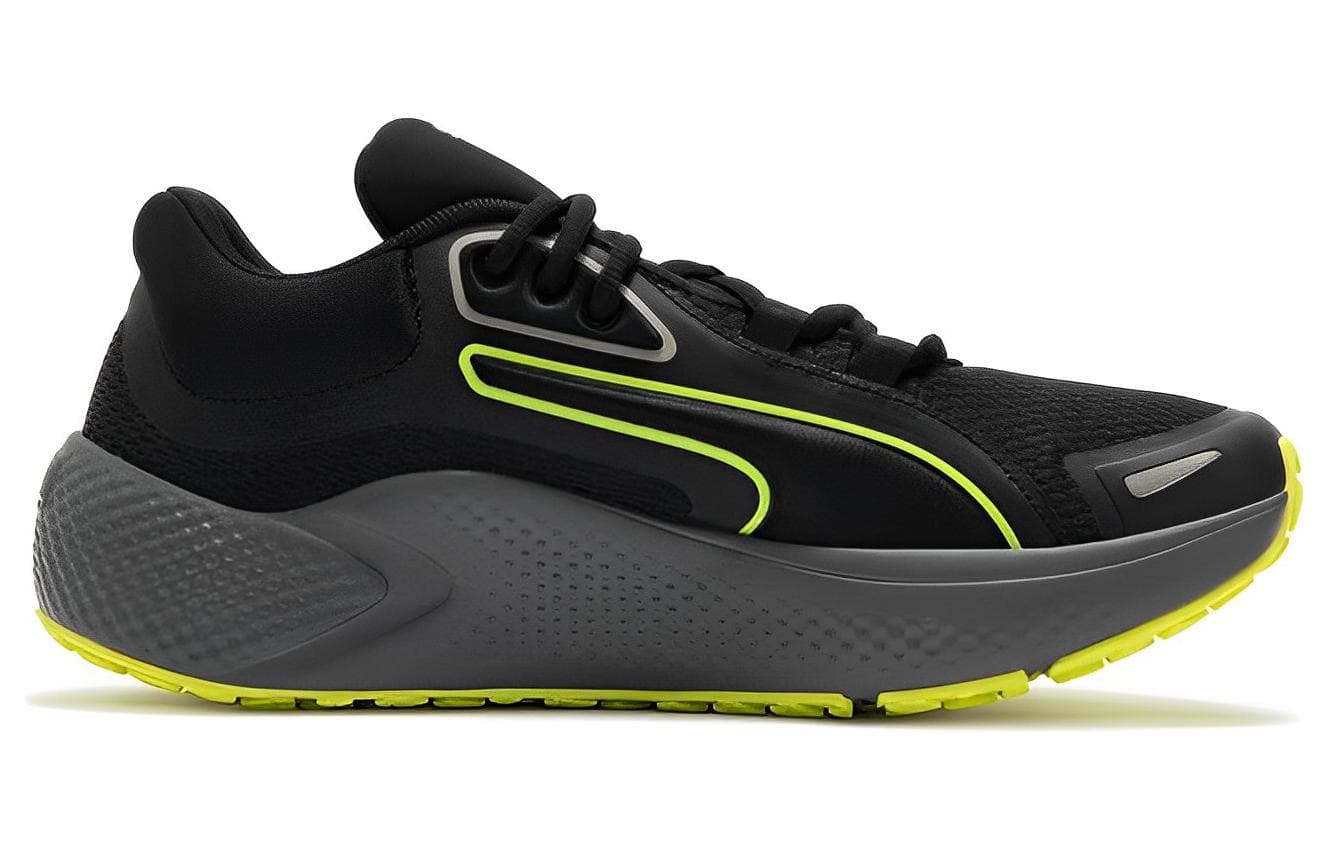 PUMA Softride Pro Coast 'Black Yellow' 4