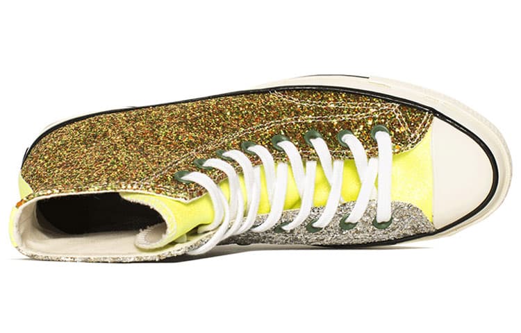 Converse Chuck Taylor All Star 70 Hi Jw Anderson Glitter Gold Silver 6