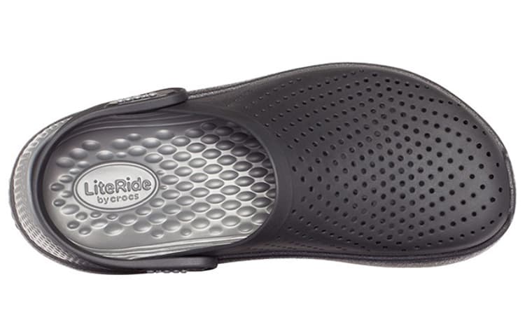 Crocs LiteRide Flash Shoes Unisex Gray Sandals 5