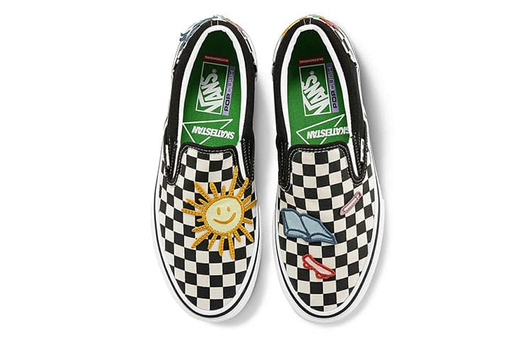 Slip On Skateistan X Skate Vans 'Checkerboard' 6