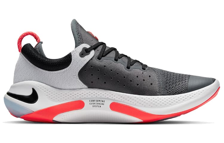 Nike Joyride Run Flyknit Dark Grey Bright Crimson 4