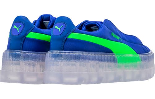 PUMA Cleated Creeper Surf Rihanna Fenty Blue Green Women's 6