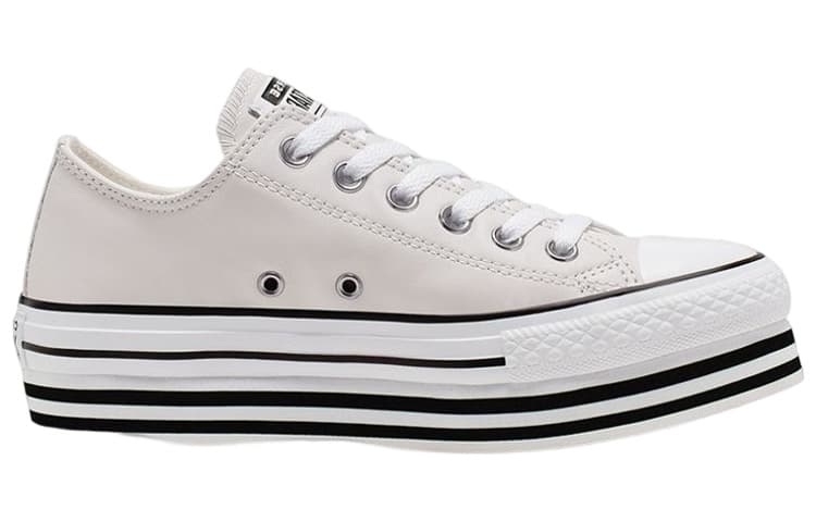 Converse Chuck Taylor All Star Platform Low Top Creamy Sponge Cake Sole Women's 4