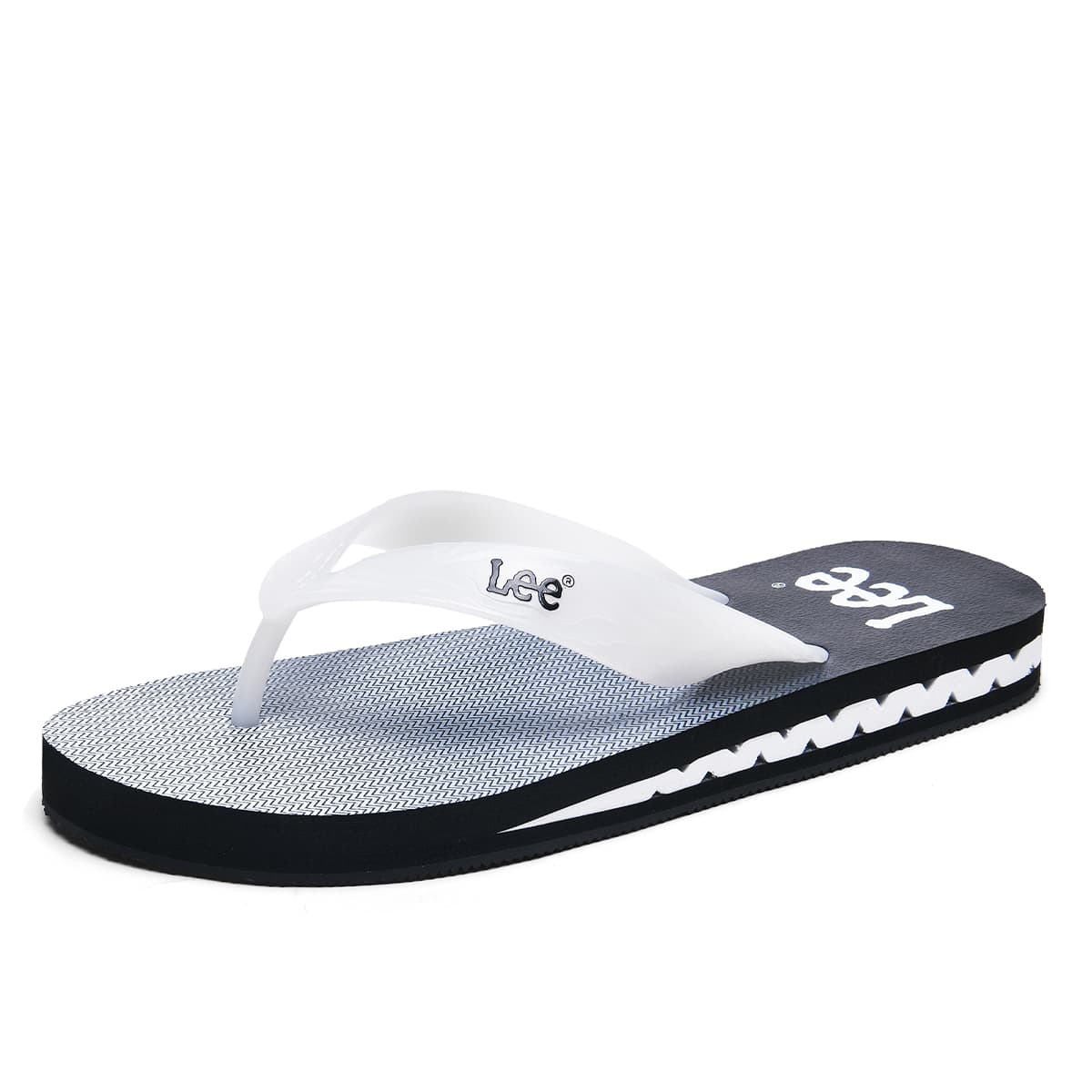 Lee Casual Simple Comfortable Classic Versatile Outdoor EVA Rubber Sole Anti-Odor Anti-Wear Anti-Slip Flip Flops Men's 3