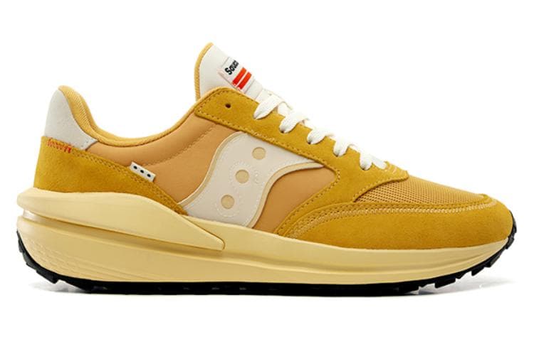 Saucony JAZZ RENEW Durable Breathable Low-Top Casual Shoes Unisex Yellow 3
