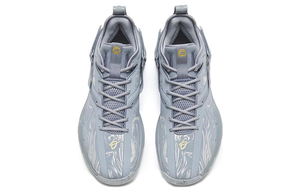 ANTA GH3 Basketball Shoes Men Low-Top Marble/Gray 5