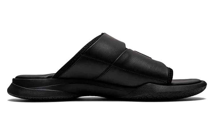 Onitsuka Tiger Ohbori Slider Stylish Sports Black Sandals 3