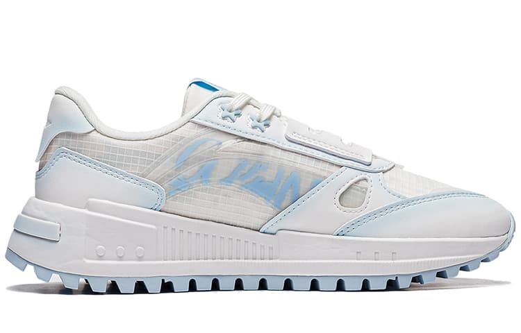 LiNing Wind Rider 2.0 Ocean Cushioning, Wear Resistant Low Top Sports Casual Shoes Women's White 4