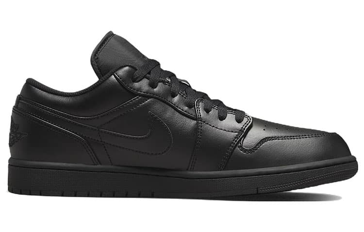 Jordan 1 Low Triple Black 2022 3