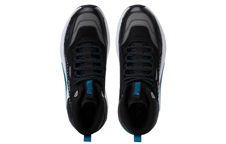 PUMA X Ray 2 Square Mid Wtr 'Black Digital Blue' 6