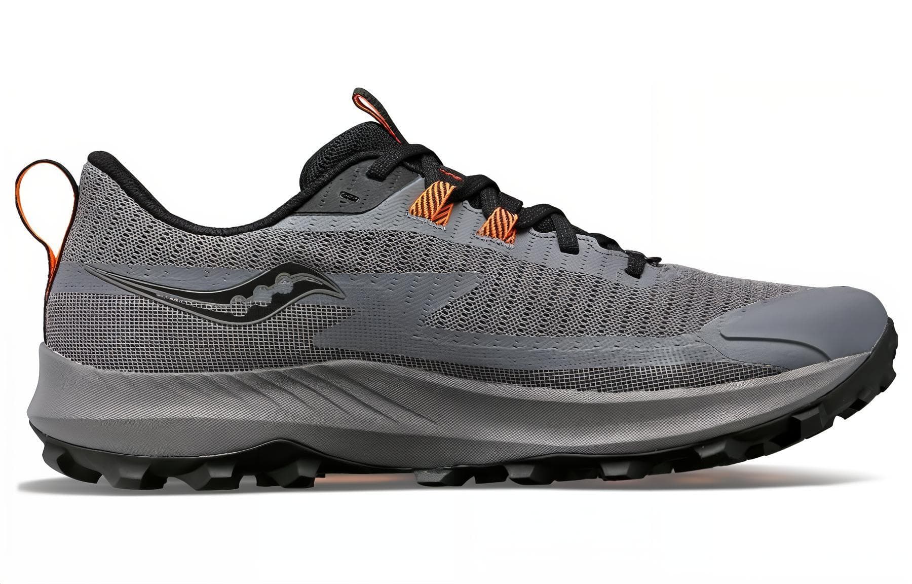 Saucony Peregrine 13 Peregrine Falcon 13 Cushioning Anti-Slip And Wear-Resistant Low-Top Running Shoes Men's Gray 4