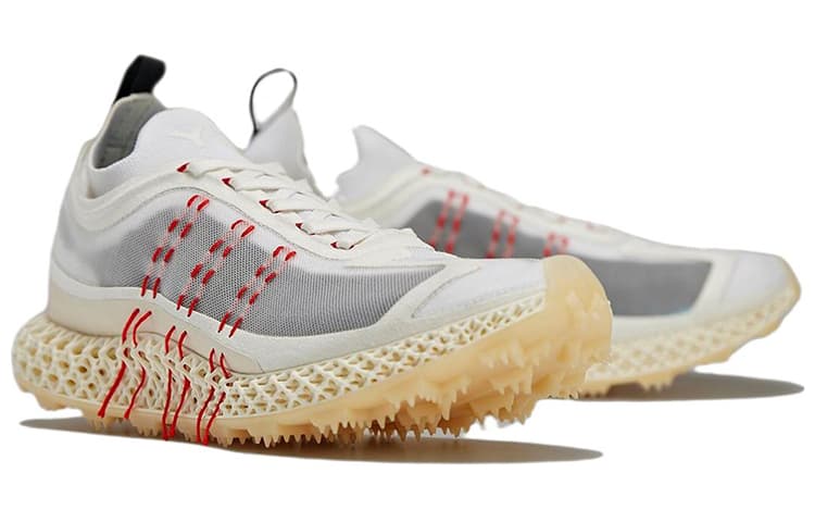 Y 3 Runner Halo 4D Core White Red 6