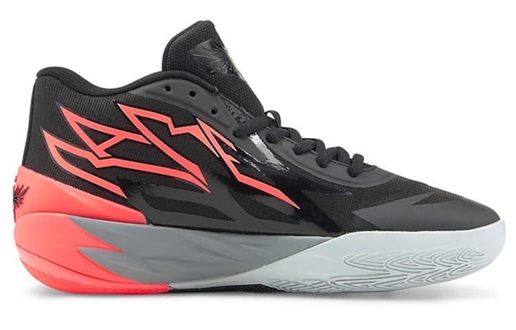 Puma LaMelo Ball MB.02 Puma Black Sunset Glow Men's 3