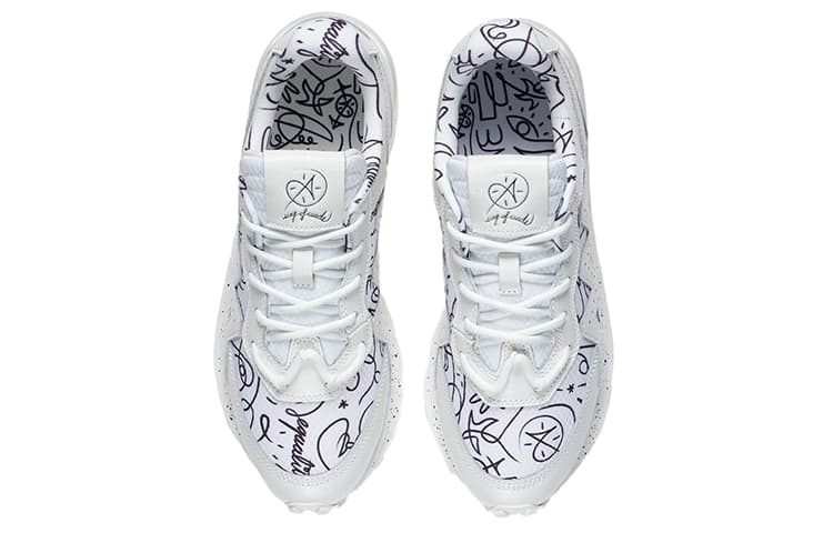 DFT LiNing 001 Wade Anti-Slip Wear-Resistant Low-Top Sports Casual Shoes Women's White Black 5