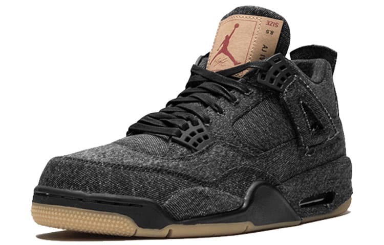 JORDAN 4 Retro Levi's Black Levi's Tag 4