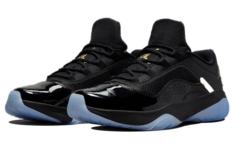 JORDAN 11 Cmft Low Black Gold 5