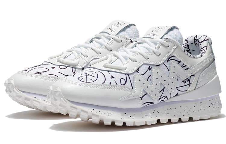 DFT LiNing 001 Wade Anti-Slip Wear-Resistant Low-Top Sports Casual Shoes Women's White Black 3