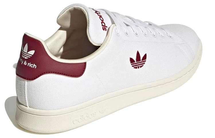 Adidas Originals Stan Smith Sporty & Rich White Merlot 4