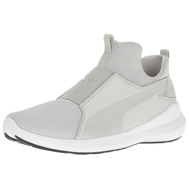 PUMA Rebel Mid Trainers White Women's 2