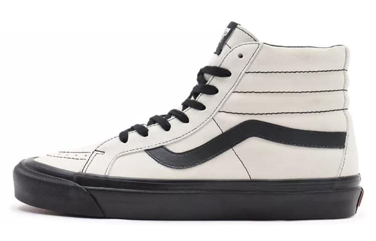 Vans SK8 Hi 38 DX White Black 2