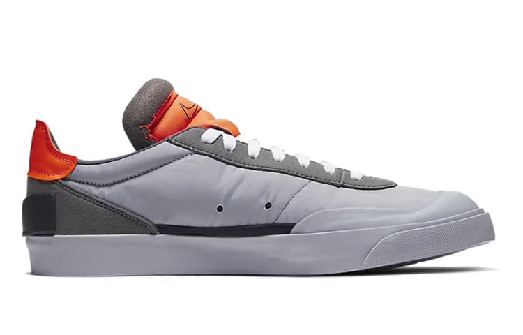 Nike Drop Type Lx Wolf Grey Total Orange 4