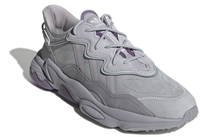 Adidas Originals Ozweego Cozy Wear Resistant Running Shoes Gray Purple 5