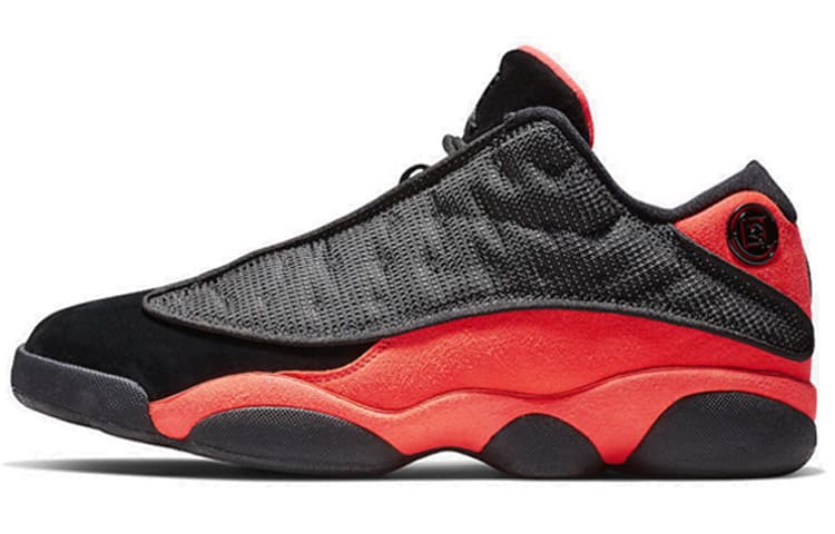 JORDAN 13 Retro Low Clot Black Red 2