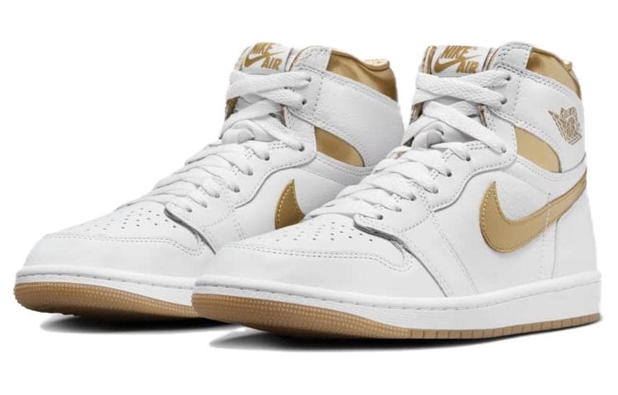 JORDAN 1 Retro High Og Metallic Gold Women's 5
