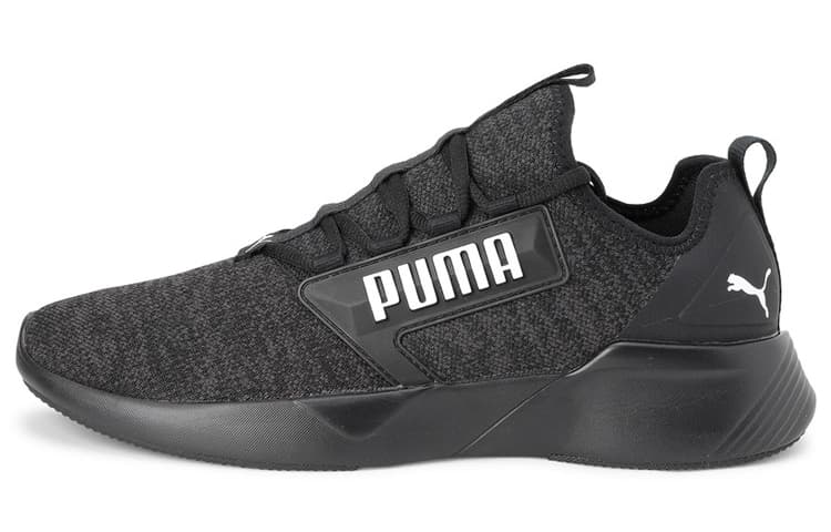 PUMA Retaliate Knitted Sports Shoe Black