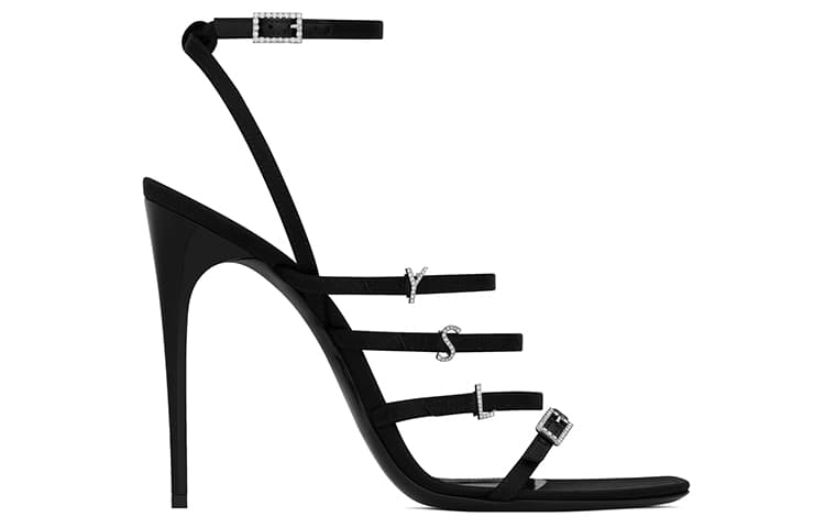 SAINT LAURENT Jerry Heeled Sandals Women's 4