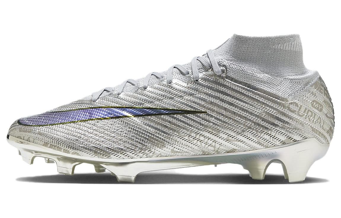 Nike Zoom Mercurial Superfly 9 Elite Xxv Se Fg Metallic Silver 2
