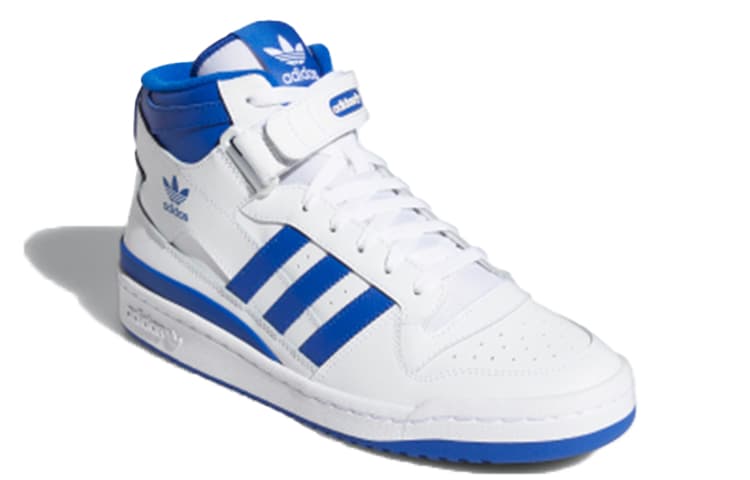 Adidas Originals Forum Mid White Royal 5