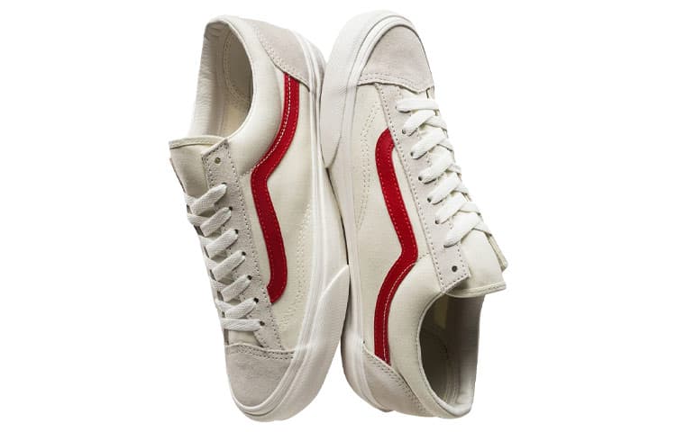 Vans Style 36 Marshmallow Racing Red 6