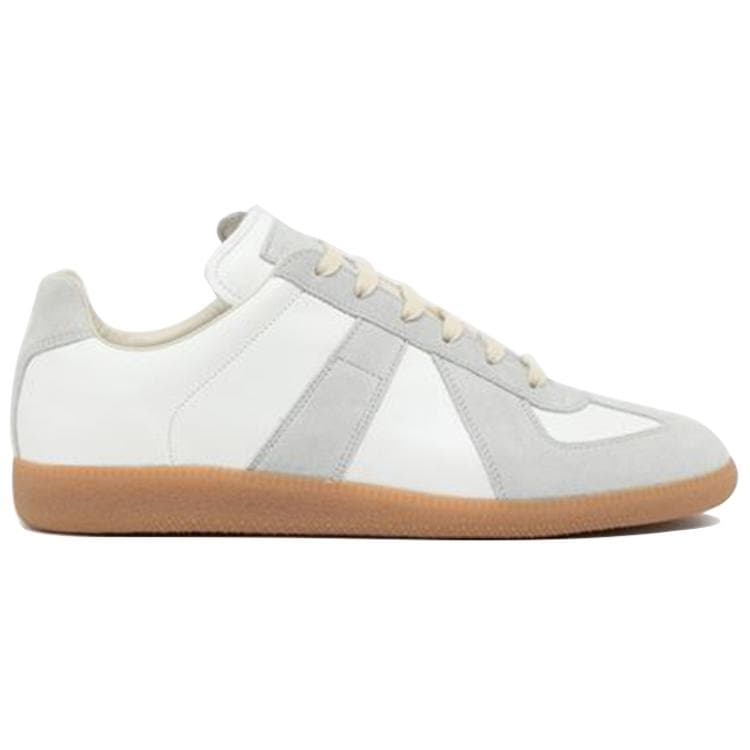 Maison Margiela Replica Calfskin Low Top Sneakers White 4