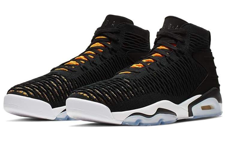 JORDAN Flyknit Elevation 23 Black/Yellow 5