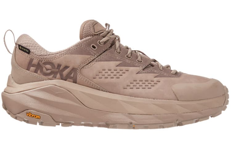HOKA ONE ONE Kaha Low Gore Tex Taupe Bungee Cord 3