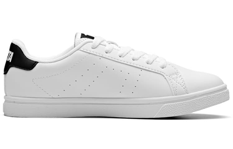Anta Life Collection Anti-Slip Wear-Resistant Low-Top Skateboard Shoes Women's White Black 4