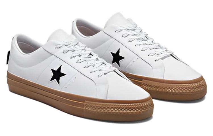 One Star Converse Pro Low 'White Dark Gum' 5