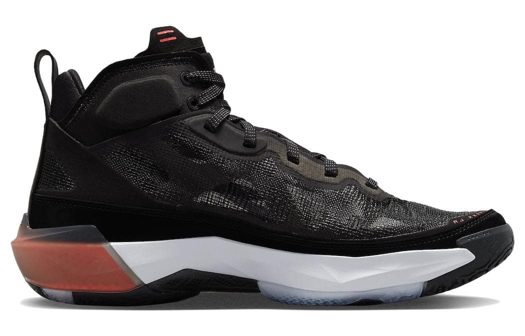 JORDAN Xxxvii Basketball Shoes 'Black Hot Punch' 4