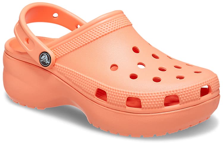 Crocs Classic Platform Clog Papaya Women's 5