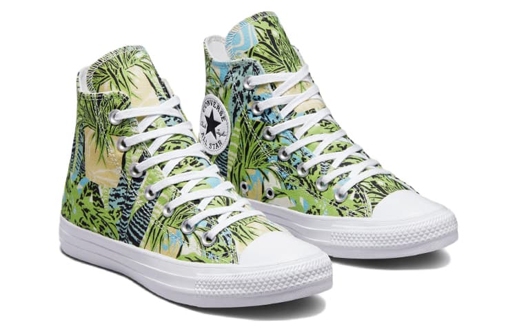 Converse Women's Chuck Taylor All Star High 'Tropical Florals' 6