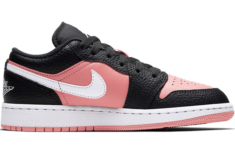 Jordan 1 Low Black Pink Quartz GS 3