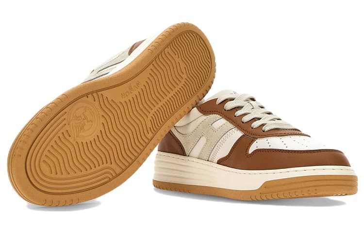 HOGAN H630 Two-Tone Lace-Up Sneakers 5