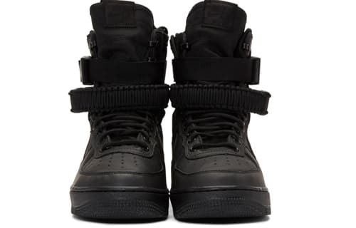 Nike SF Air Force 1 High Triple Black Women's 4
