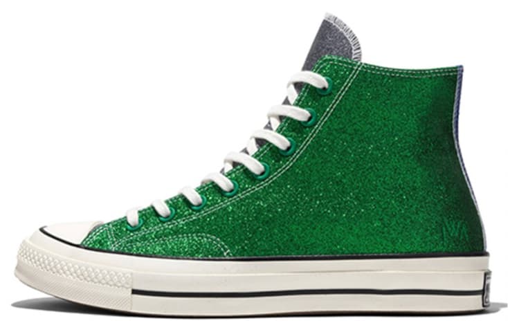 Converse Chuck Taylor All Star 70 Hi Jw Anderson Glitter Gutter Green Black